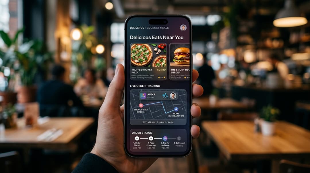 اپلیکیشن جامع سفارش آنلاین غذا FoodFlow